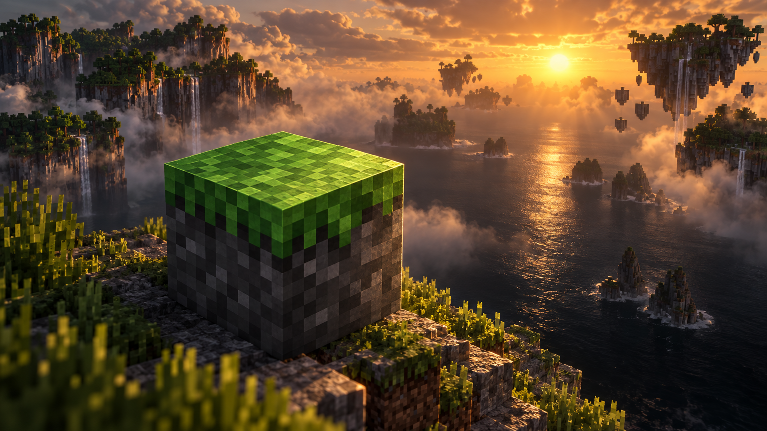 Minecraft Cinematic Editing